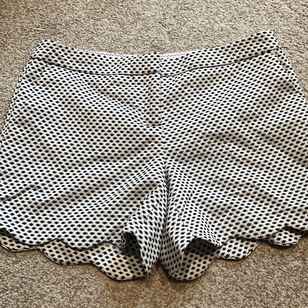St Tropez West scallop shorts